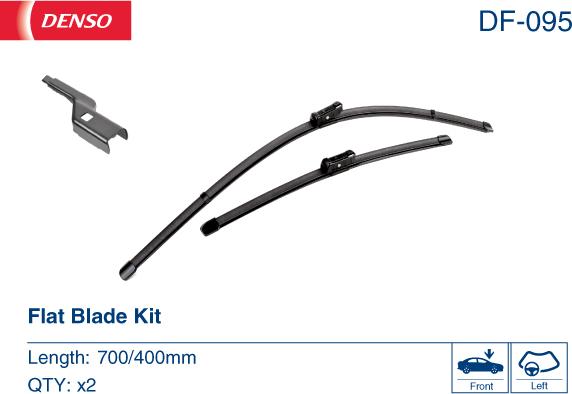 Denso DF-095 - Wiper Blade autospares.lv