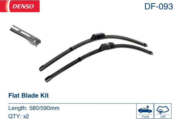 Denso DF-093 - Wiper Blade autospares.lv