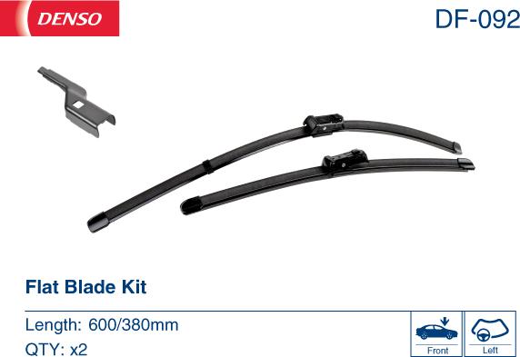 Denso DF-092 - Wiper Blade autospares.lv