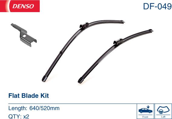 Denso DF-049 - Wiper Blade autospares.lv