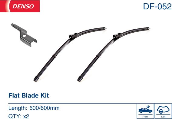 Denso DF-052 - Wiper Blade autospares.lv