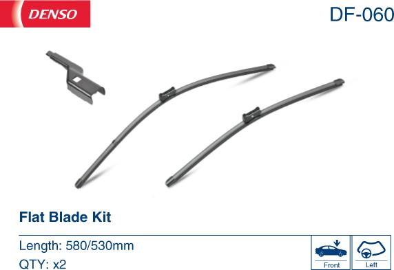 Denso DF-060 - Wiper Blade autospares.lv