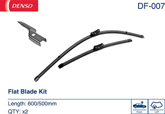 Denso DF-007 - Wiper Blade autospares.lv