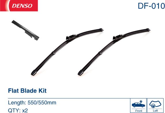 Denso DF-010 - Wiper Blade autospares.lv