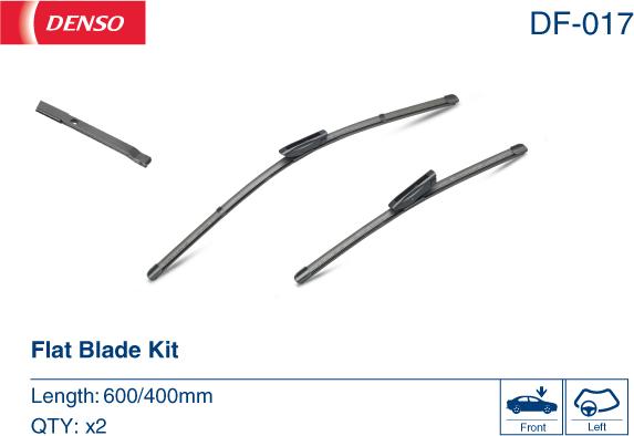 Denso DF-017 - Wiper Blade autospares.lv