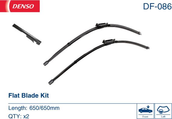 Denso DF-086 - Wiper Blade autospares.lv