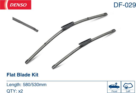 Denso DF-029 - Wiper Blade autospares.lv