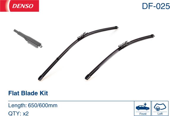 Denso DF-025 - Wiper Blade autospares.lv