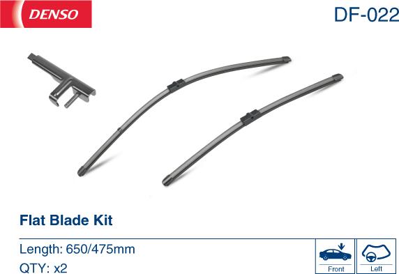 Denso DF-022 - Wiper Blade autospares.lv