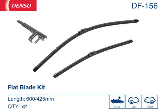 Denso DF-156 - Wiper Blade autospares.lv