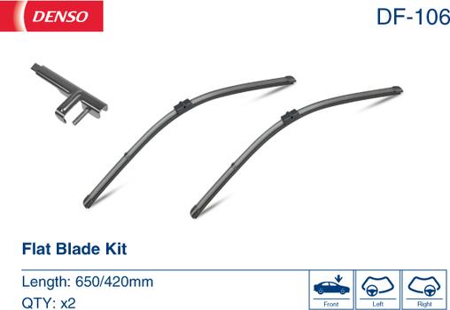 Denso DF-106 - Wiper Blade autospares.lv