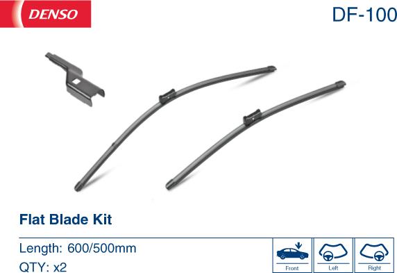 Denso DF-100 - Wiper Blade autospares.lv