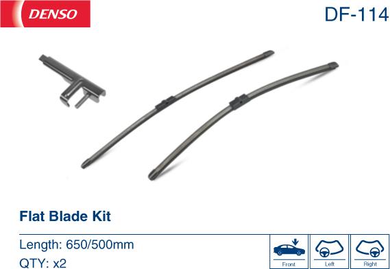 Denso DF-114 - Wiper Blade autospares.lv