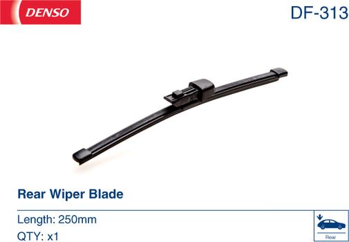 Denso DF-313 - Wiper Blade autospares.lv