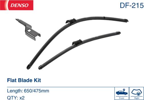 Denso DF-215 - Wiper Blade autospares.lv