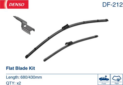 Denso DF-212 - Wiper Blade autospares.lv