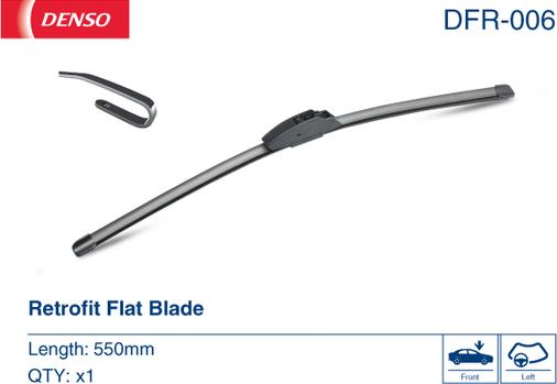 Denso DFR-006 - Wiper Blade autospares.lv