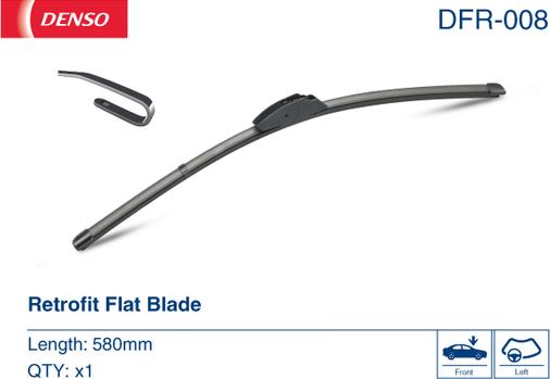 Denso DFR-008 - Wiper Blade autospares.lv