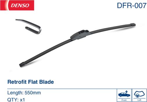 Denso DFR-007 - Wiper Blade autospares.lv