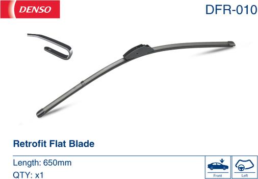 Denso DFR-010 - Wiper Blade autospares.lv