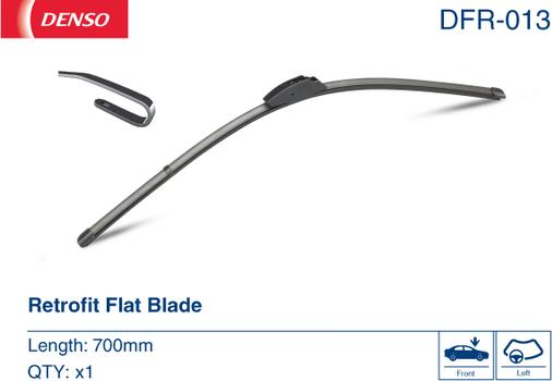 Denso DFR-013 - Wiper Blade autospares.lv
