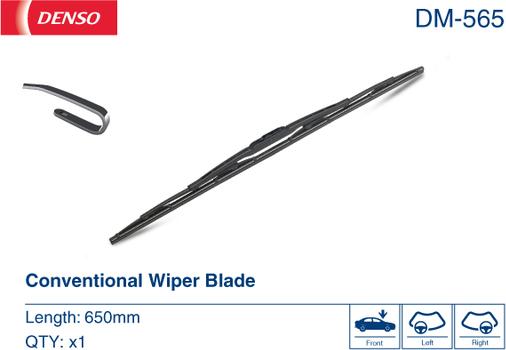 Denso DM-565 - Wiper Blade autospares.lv
