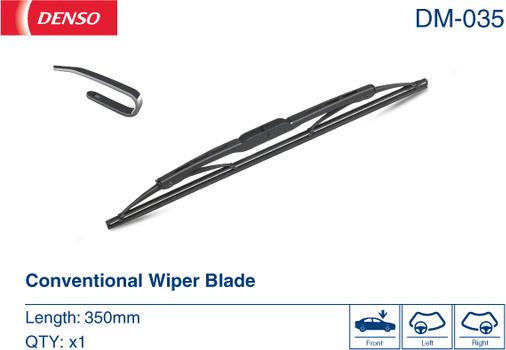 Denso DM-035 - Wiper Blade autospares.lv