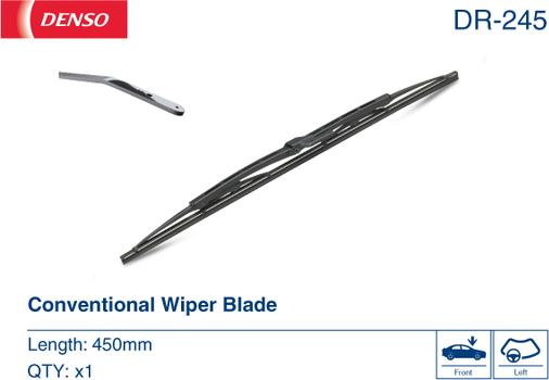 Denso DR-245 - Wiper Blade autospares.lv