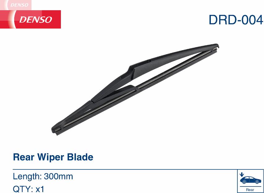 Denso DRD-004 - Wiper Blade autospares.lv
