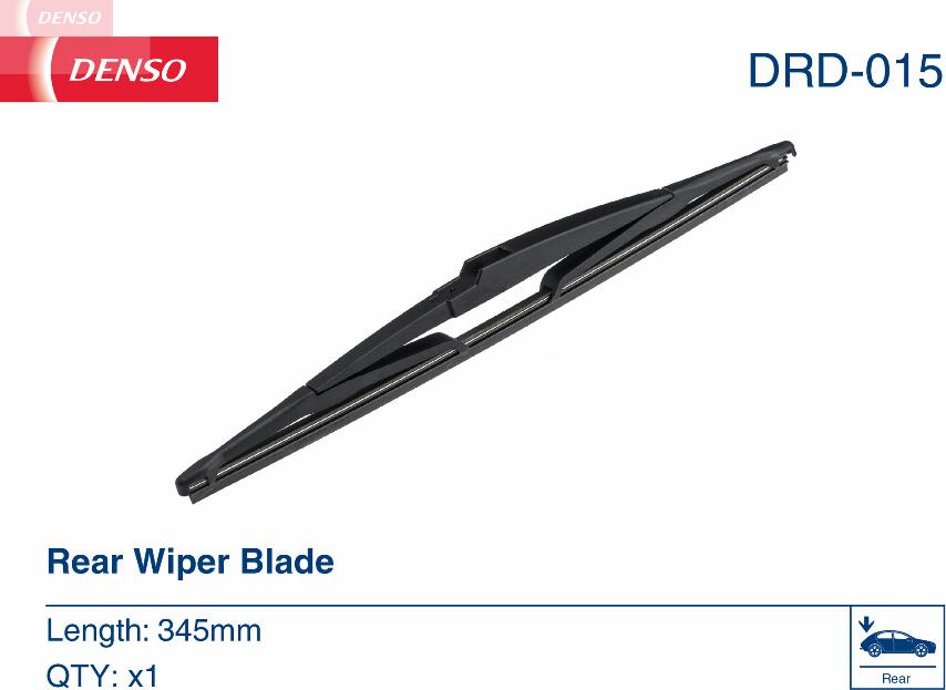 Denso DRD-015 - Wiper Blade autospares.lv