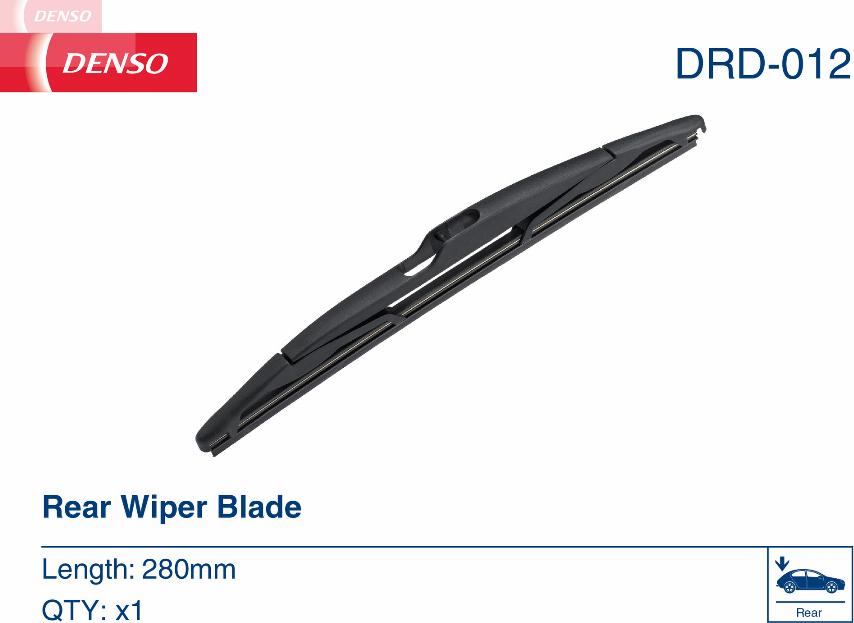 Denso DRD-012 - Wiper Blade autospares.lv