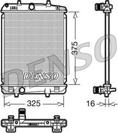 Denso DRM50040 - Radiator, engine cooling autospares.lv