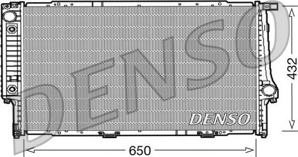 Denso DRM05062 - Radiator, engine cooling autospares.lv