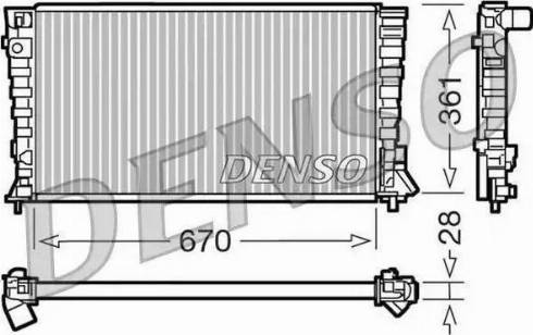 Nissens 61326 - Radiator, engine cooling autospares.lv