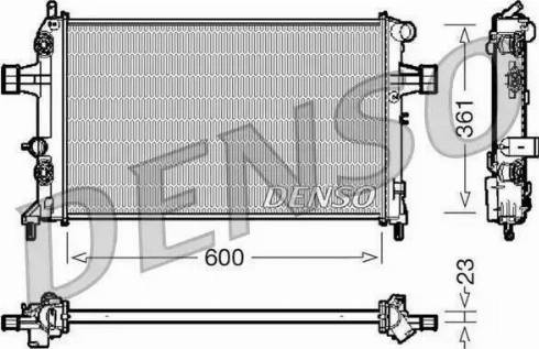 Magneti Marelli 350213961000 - Radiator, engine cooling autospares.lv