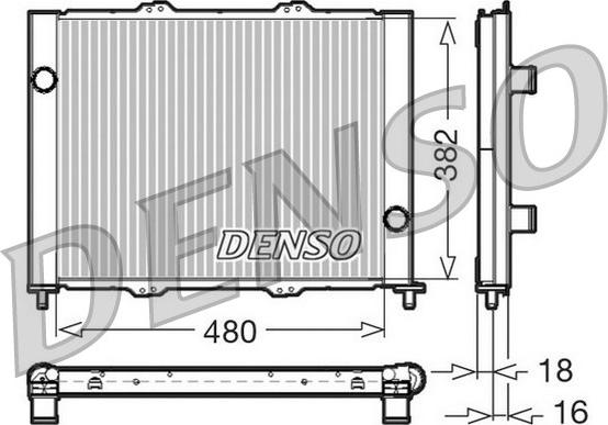 Denso DRM23099 - Cooler Module autospares.lv