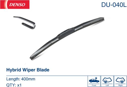 Denso DU-040L - Wiper Blade autospares.lv