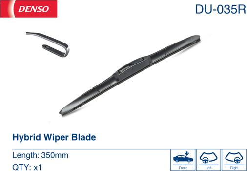 Denso DU-035R - Wiper Blade autospares.lv