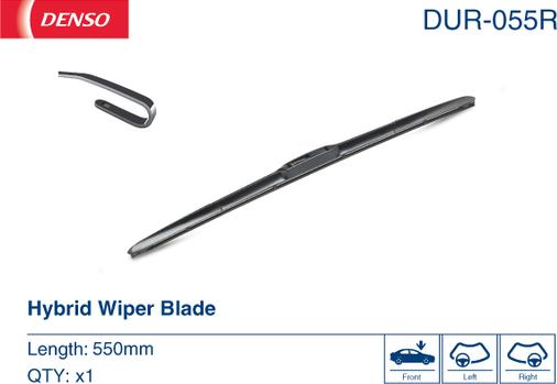 Denso DUR-055R - Wiper Blade autospares.lv