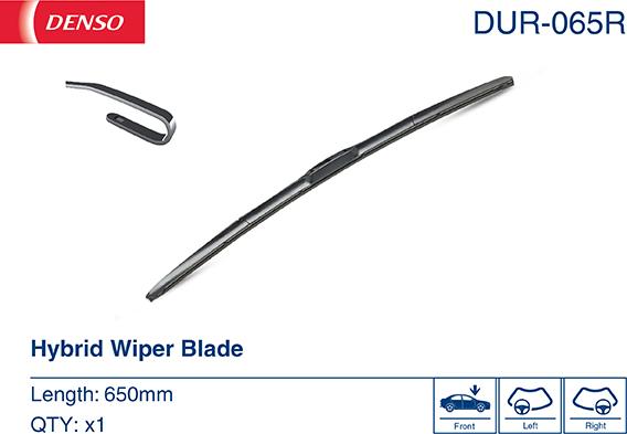 Denso DUR-065R - Wiper Blade autospares.lv