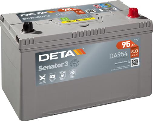 DETA DA954 - Starter Battery autospares.lv