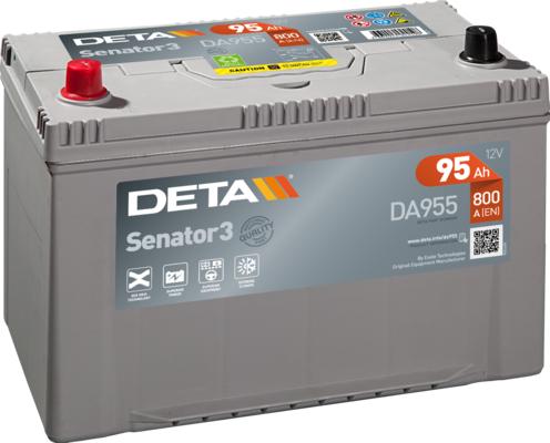 DETA DA955 - Starter Battery autospares.lv