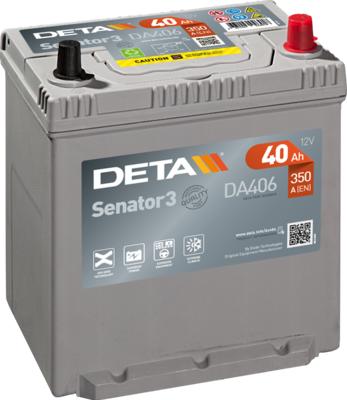 DETA DA406 - Starter Battery autospares.lv