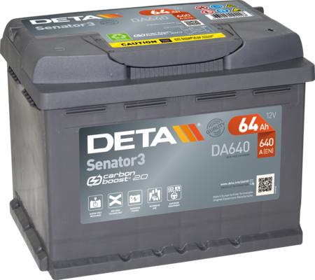 DETA DA640 - Starter Battery autospares.lv