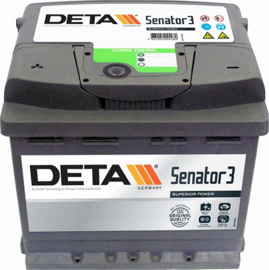 DETA DA641 - Starter Battery autospares.lv