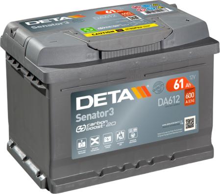 DETA DA612 - Starter Battery autospares.lv