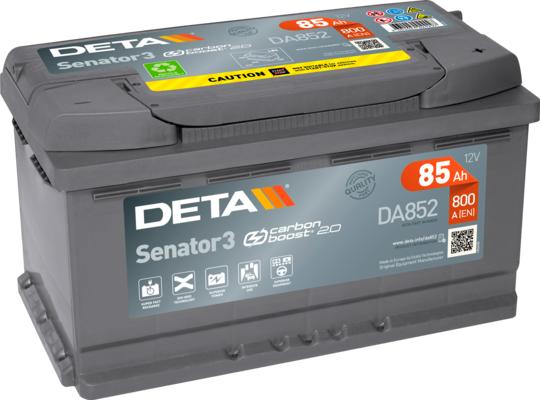 DETA DA852 - Starter Battery autospares.lv