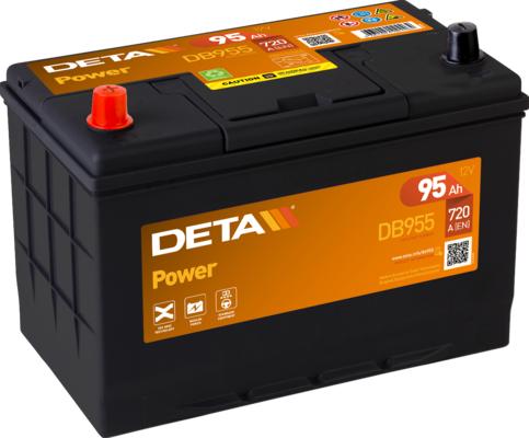 DETA DB955 - Starter Battery autospares.lv