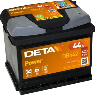 DETA DB442 - Starter Battery autospares.lv