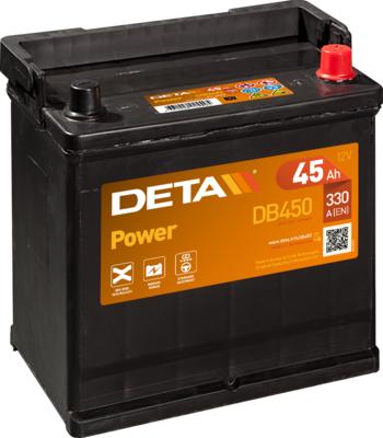 DETA DB450 - Starter Battery autospares.lv